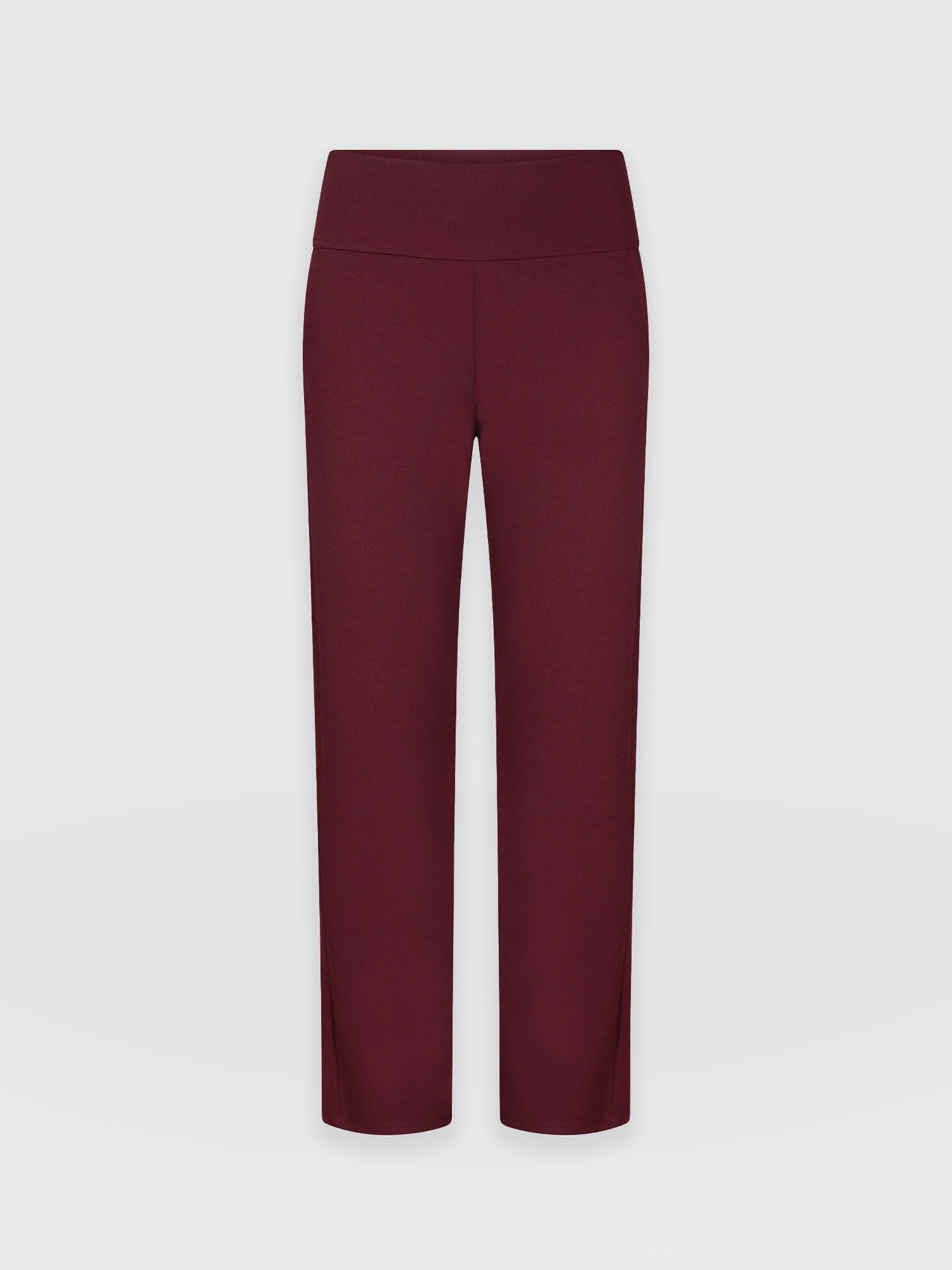 Runway Pant Burgundy - Women's Pants | Saint and Sofia® USA