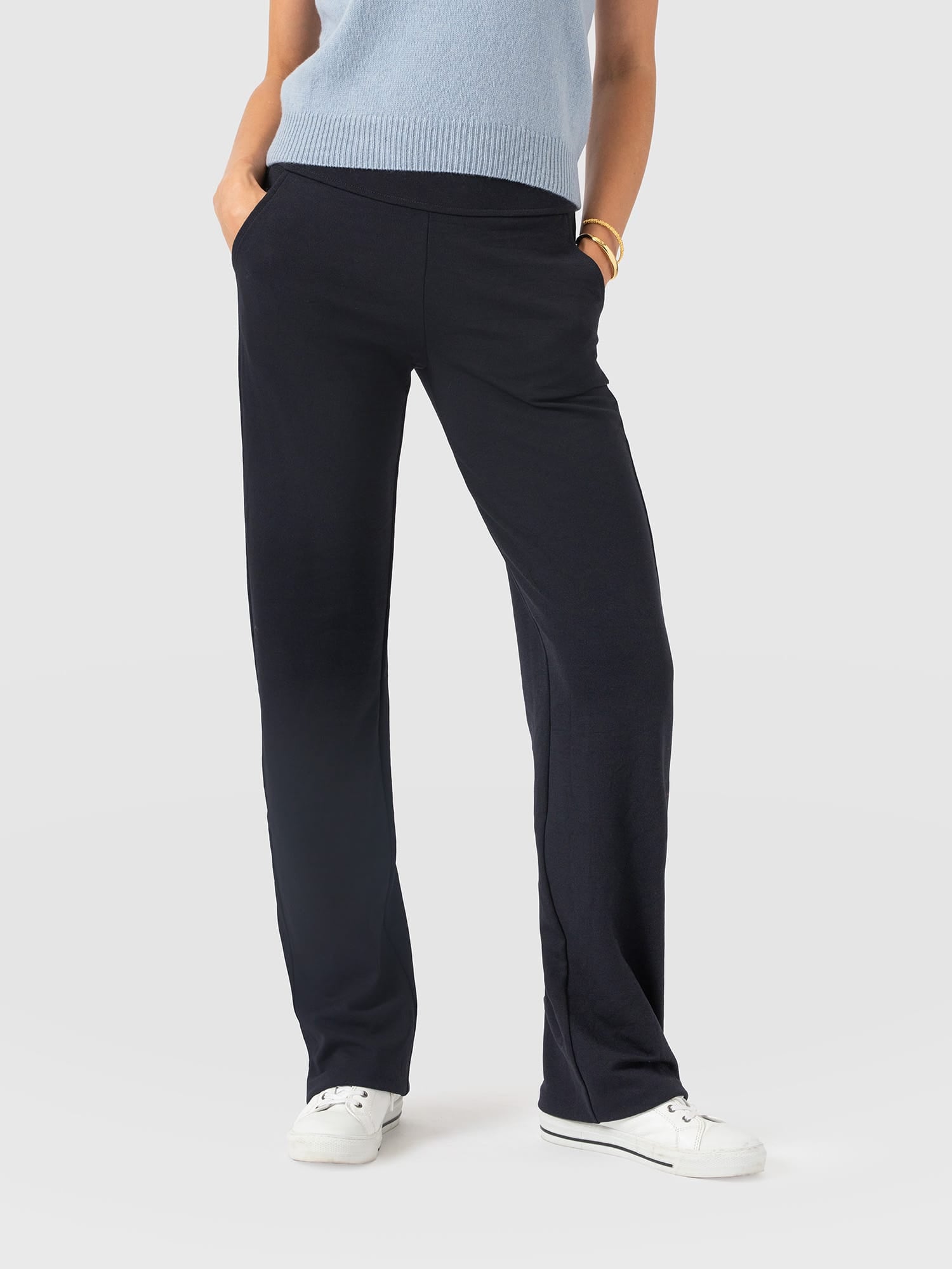 Runway Pant Navy - Women's Pants | Saint and Sofia® USA