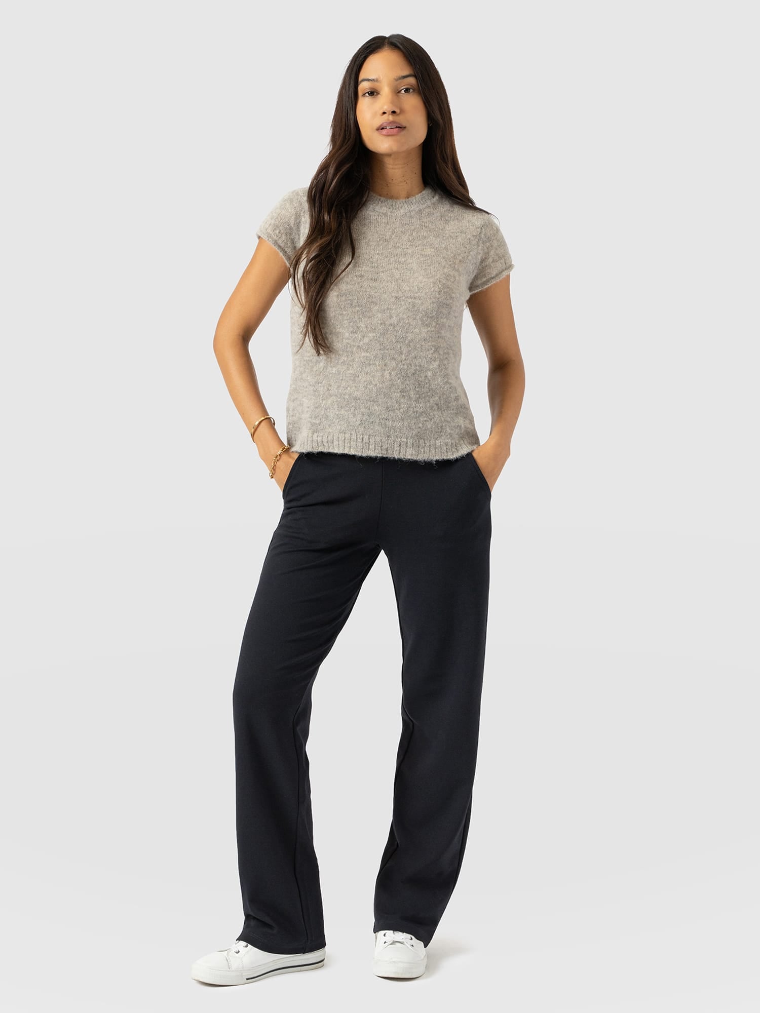 Runway Pant Navy - Women's Pants | Saint + Sofia® USA