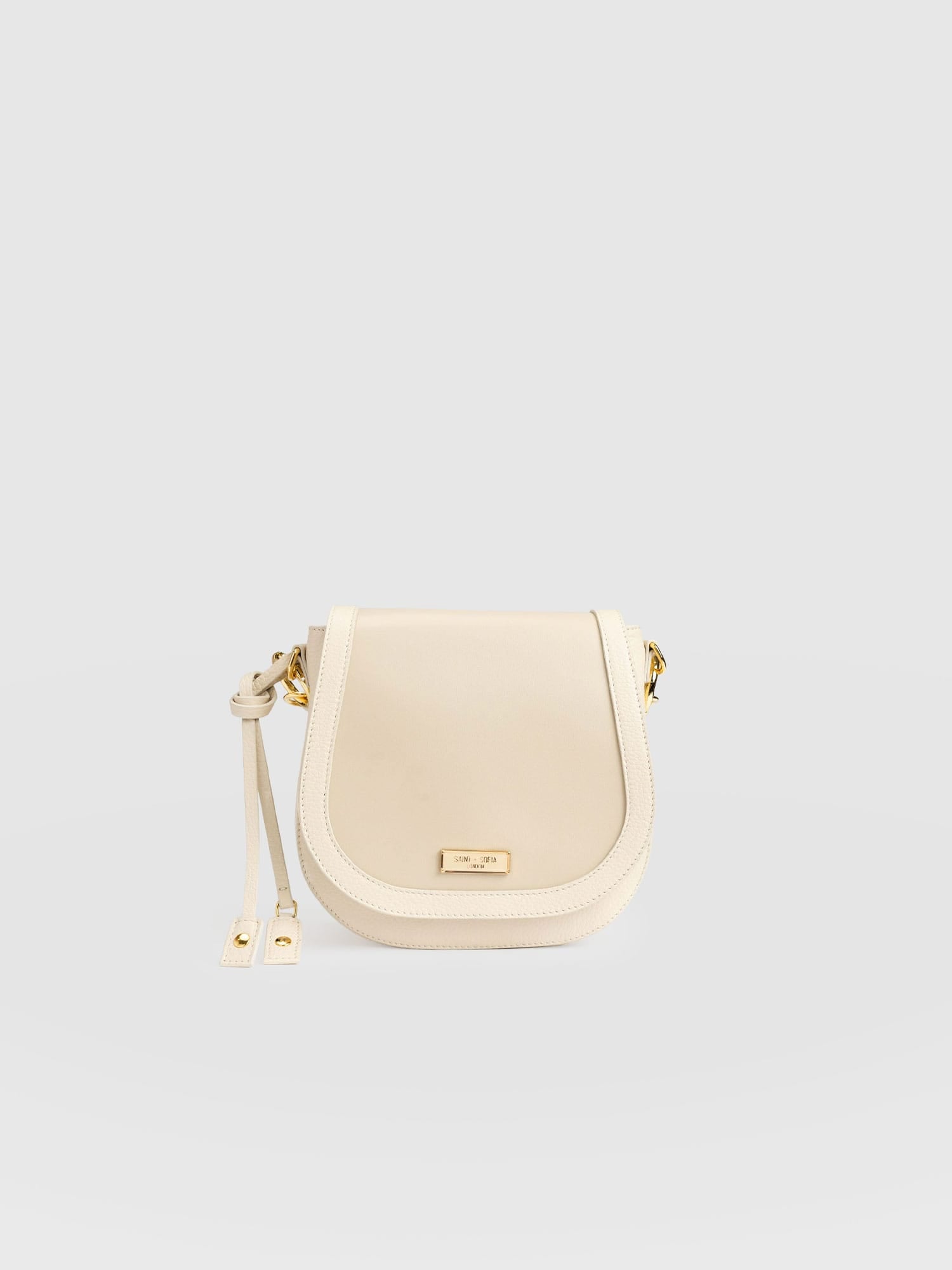 Saddle Bag - Cream - Women's Handbags | Saint + Sofia® USA