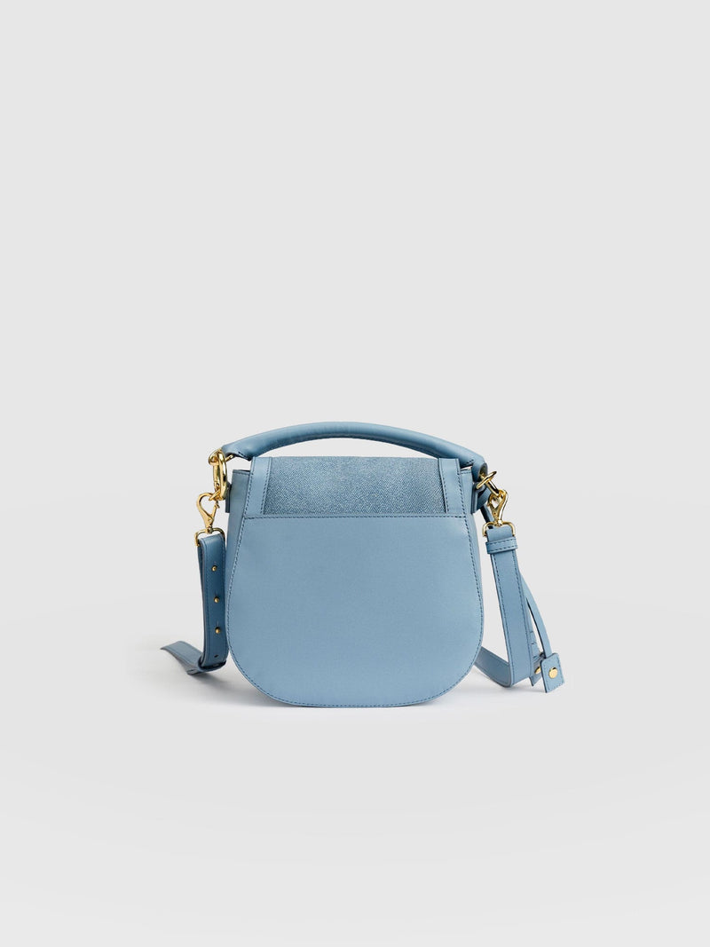 Saddle Bag - Denim - Women's Handbags | Saint + Sofia® USA
