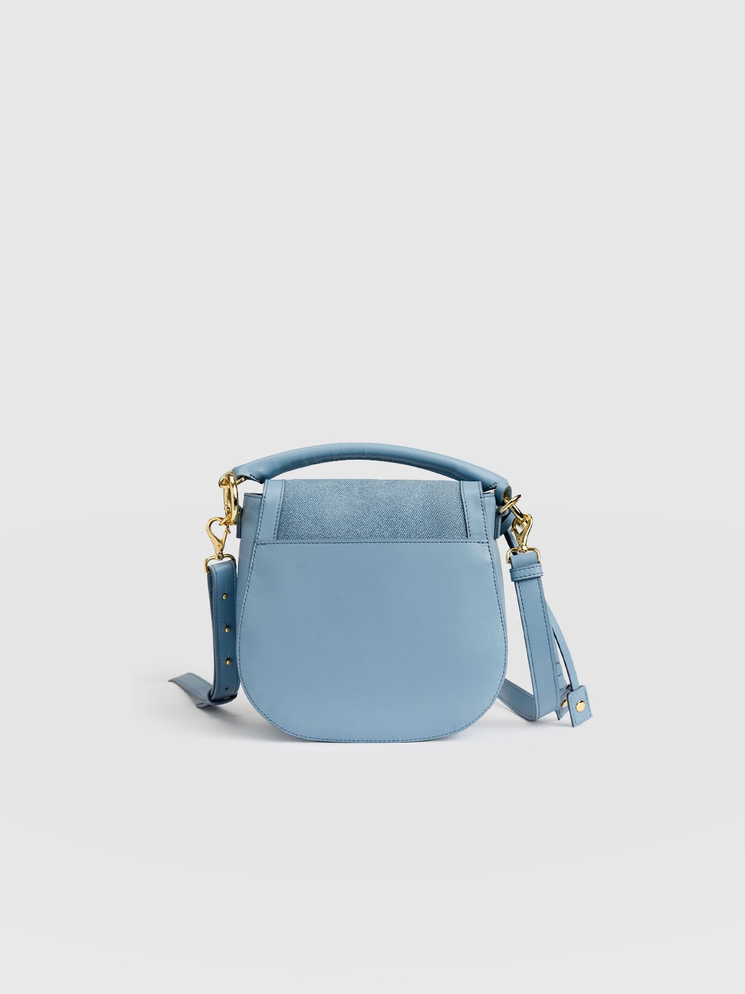 Saddle Bag - Denim - Women's Handbags | Saint + Sofia® USA