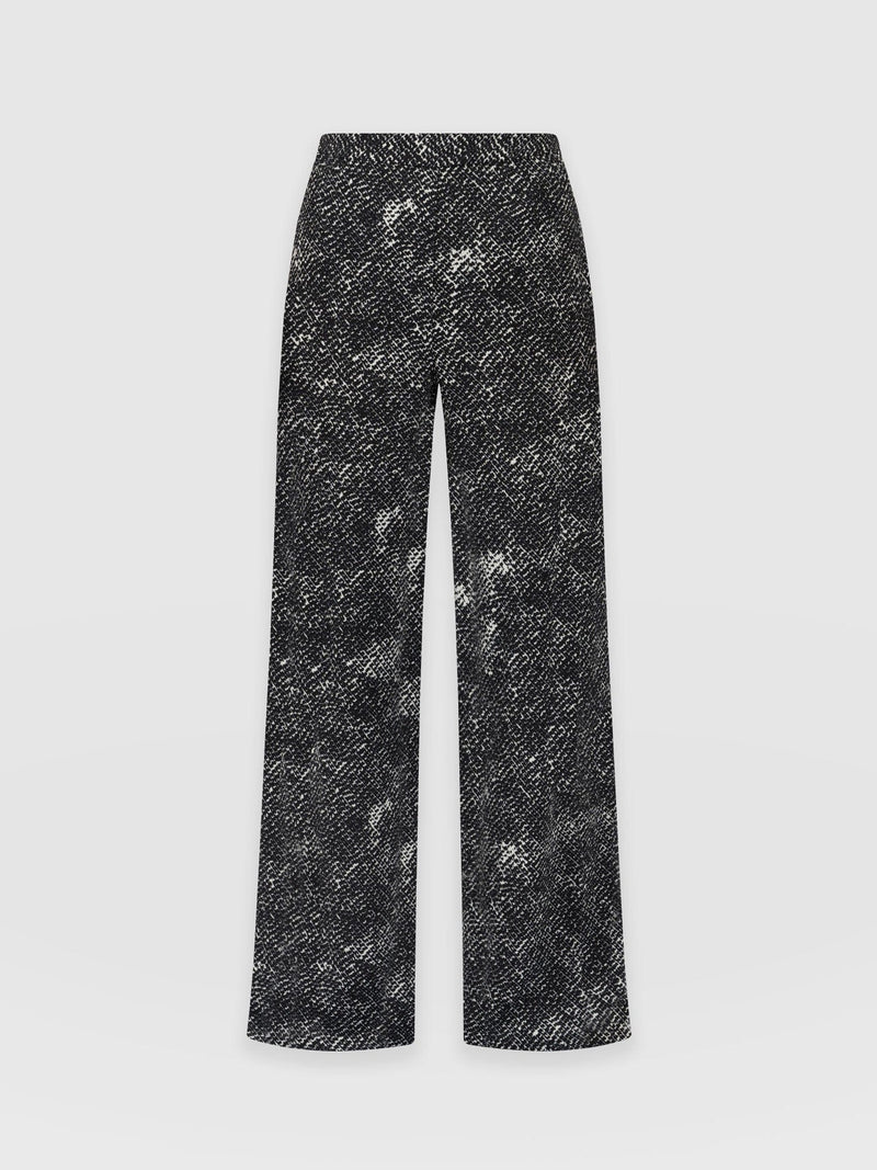 Sawyer Pant Monochrome Gothica - Women's Pants | Saint + Sofia® UK