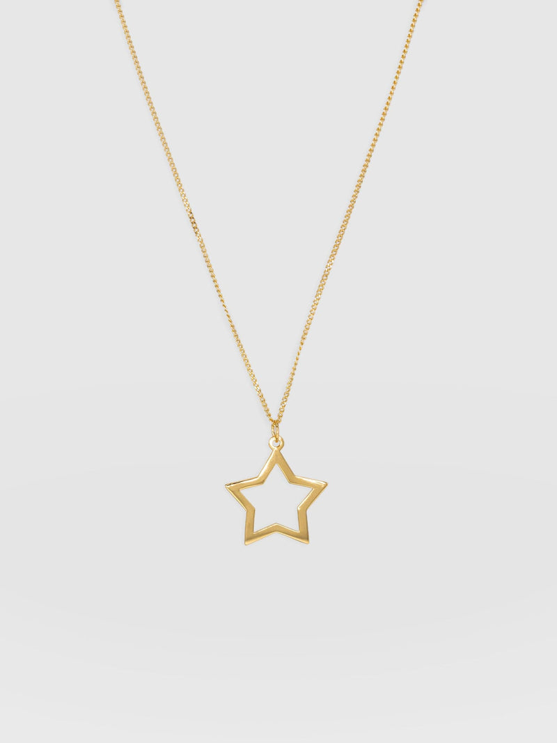 Star Pendant Necklace Gold - Women's Necklaces | Saint + Sofia® USA