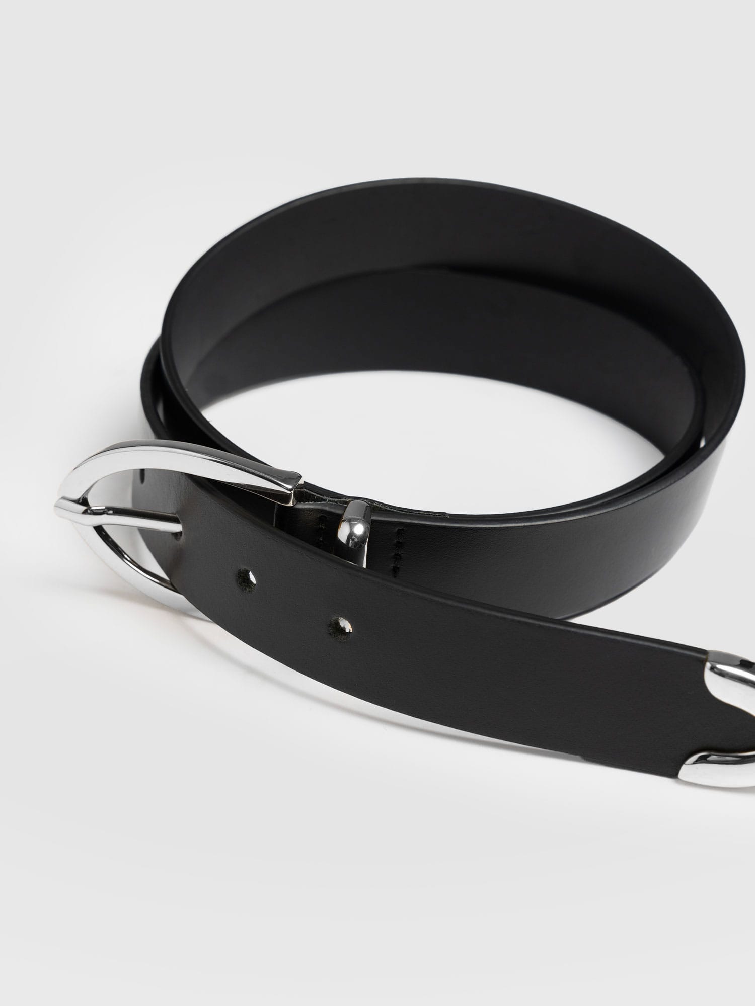Victory Belt - Black/Silver - Women's Accessories | Saint and Sofia® USA