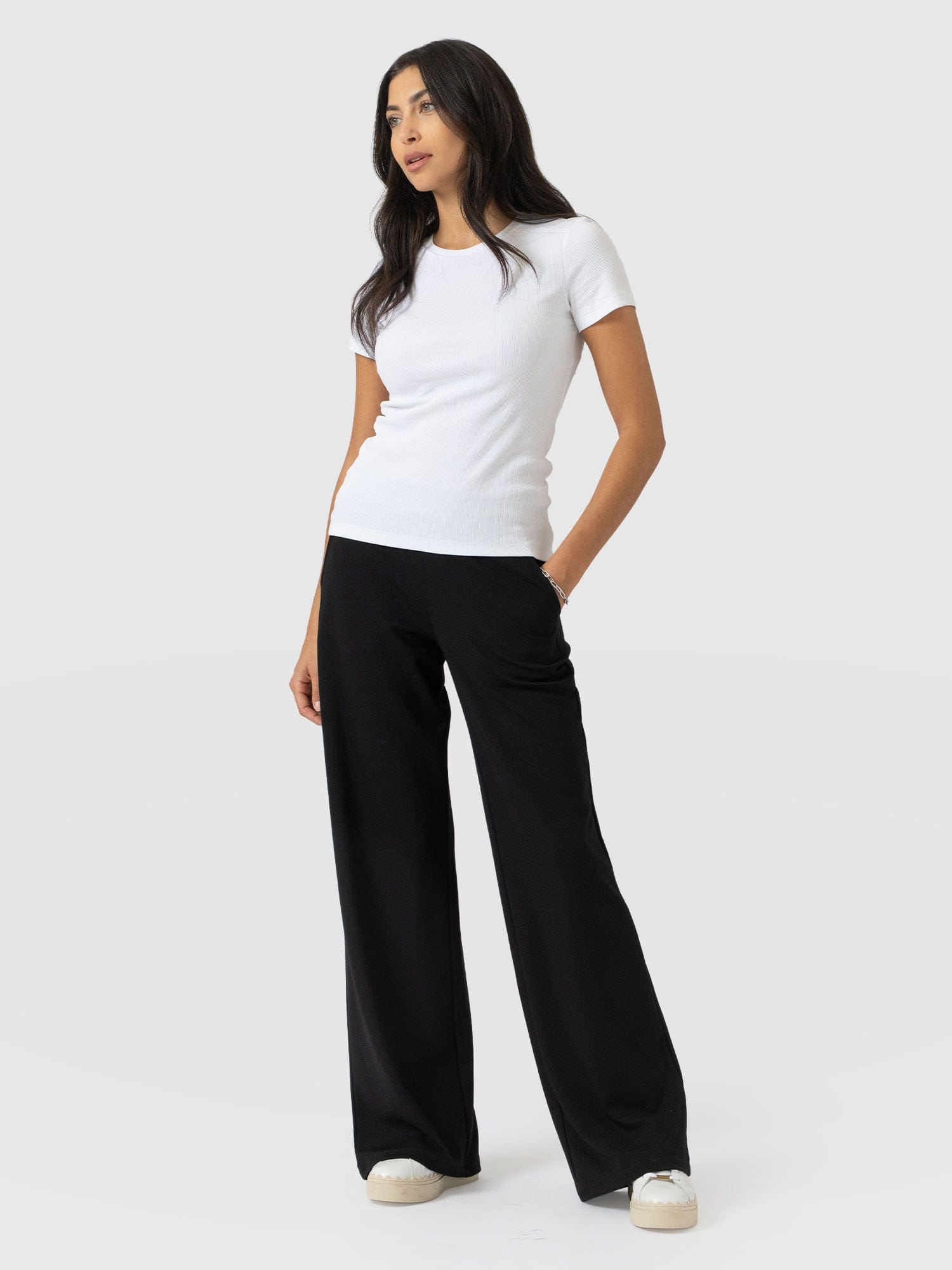 Victory Straight Leg Pant - Black - Women's Pants | Saint + Sofia® USA