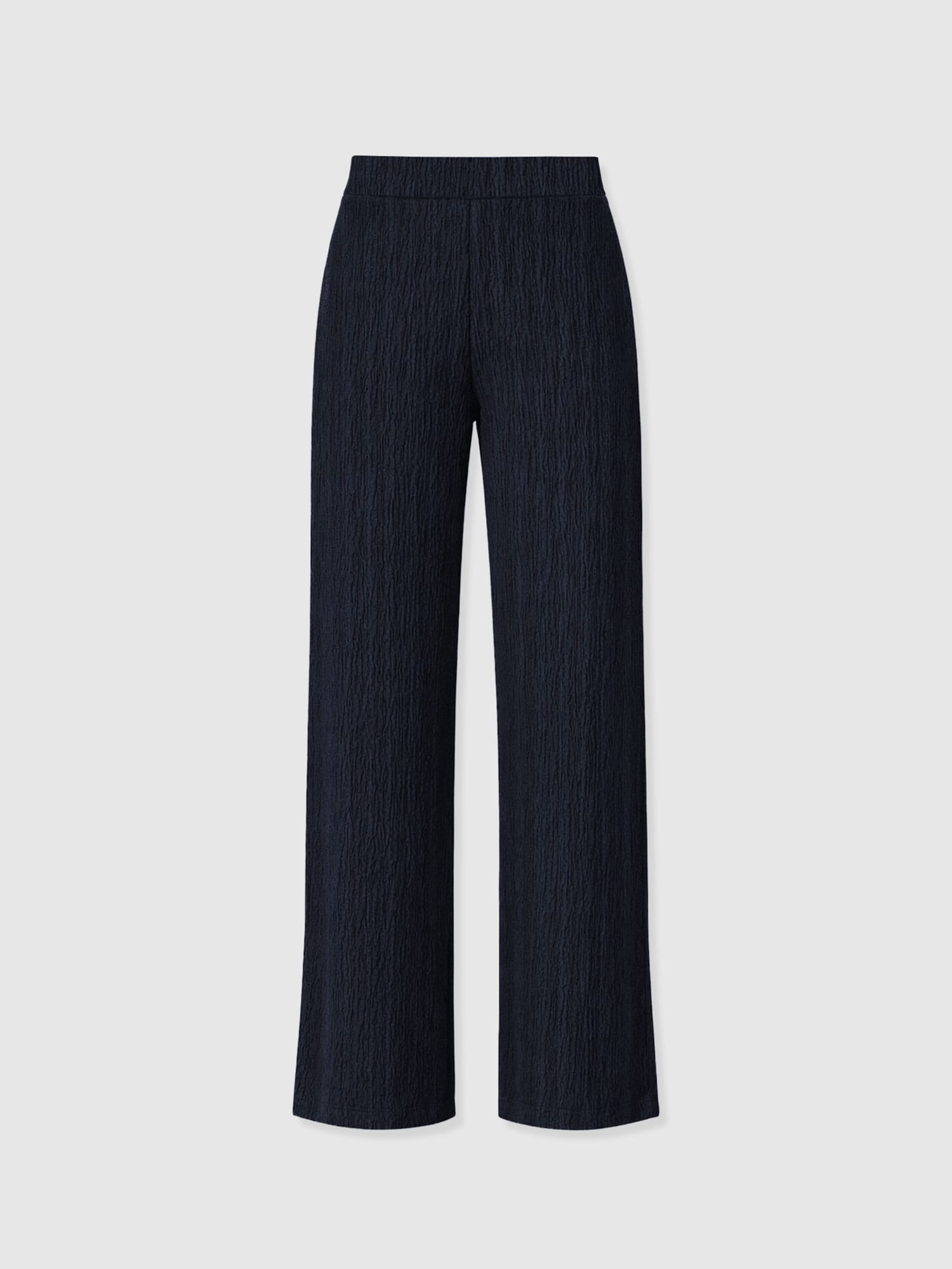 Victory Straight Leg Pant - Navy Textured - Women's Pants | Saint + Sofia® USA
