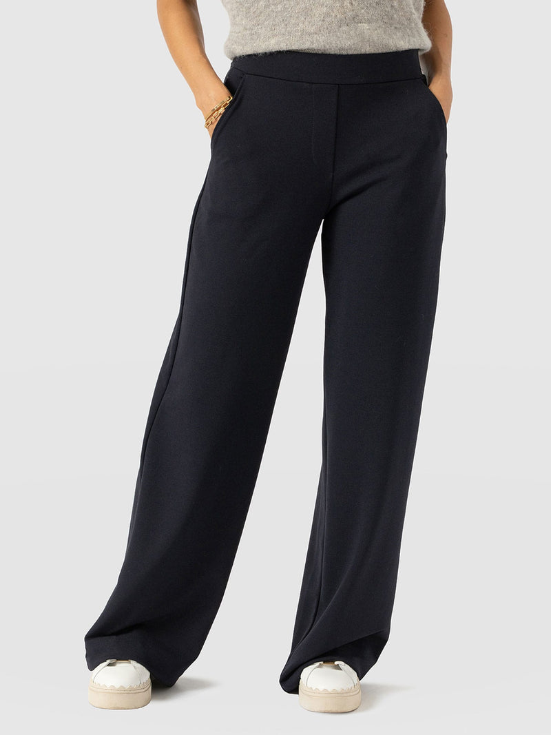 Victory Straight Leg Pant - Navy - Women's Pants | Saint and Sofia® USA