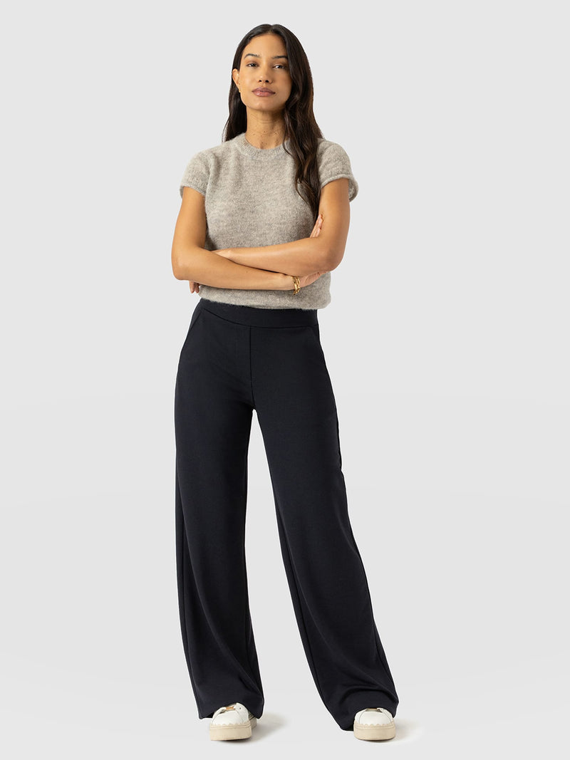 Victory Straight Leg Pant - Navy - Women's Pants | Saint and Sofia® USA