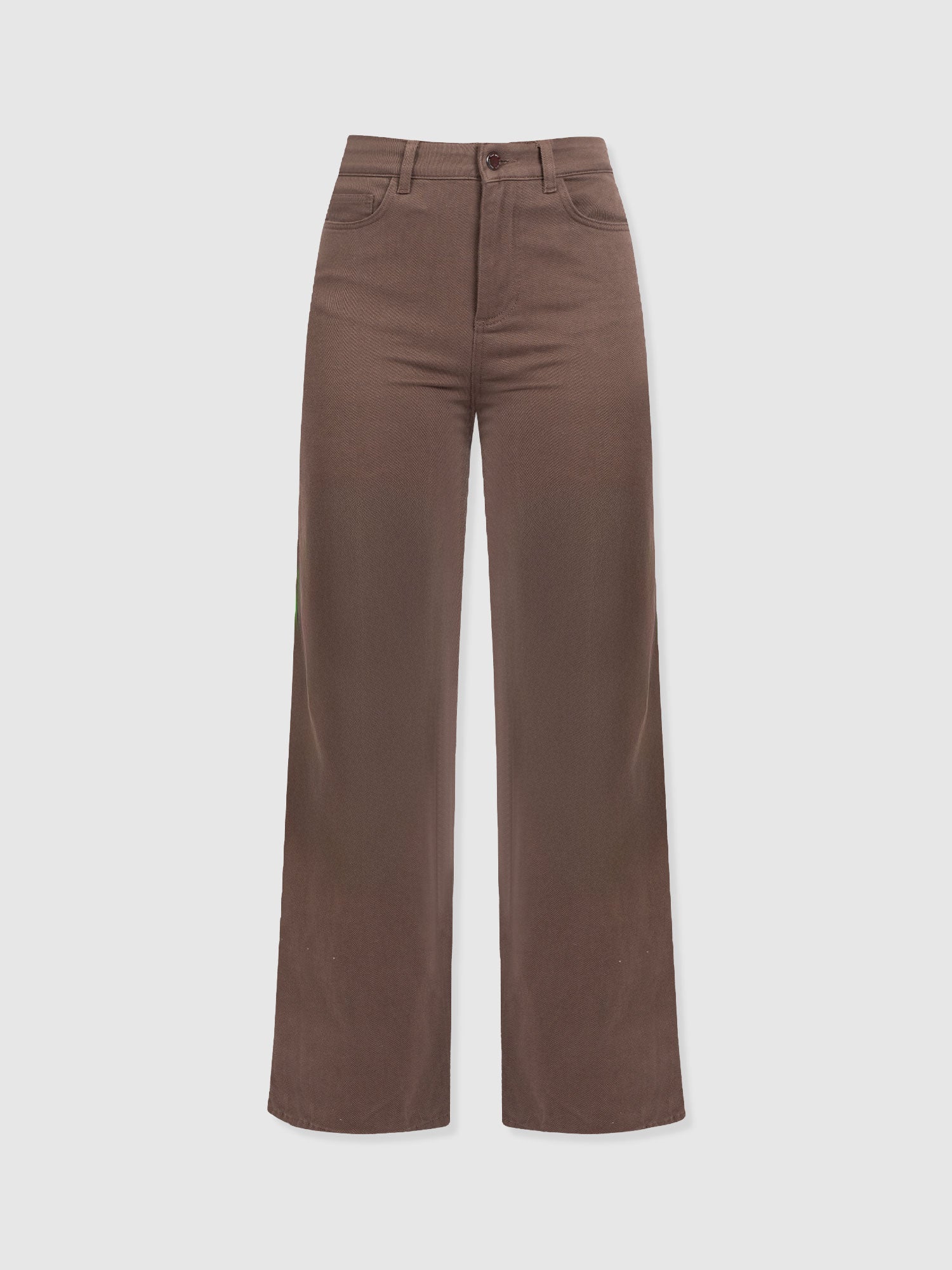 Wide Leg Jeans - Brown - Women's Jeans | Saint + Sofia® USA