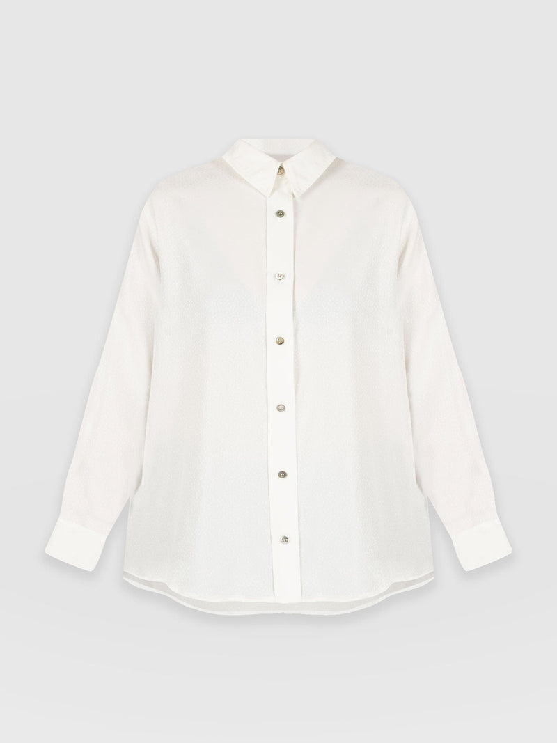 Annie Blouse Cream - Women's Shirts | Saint + Sofia® UK
