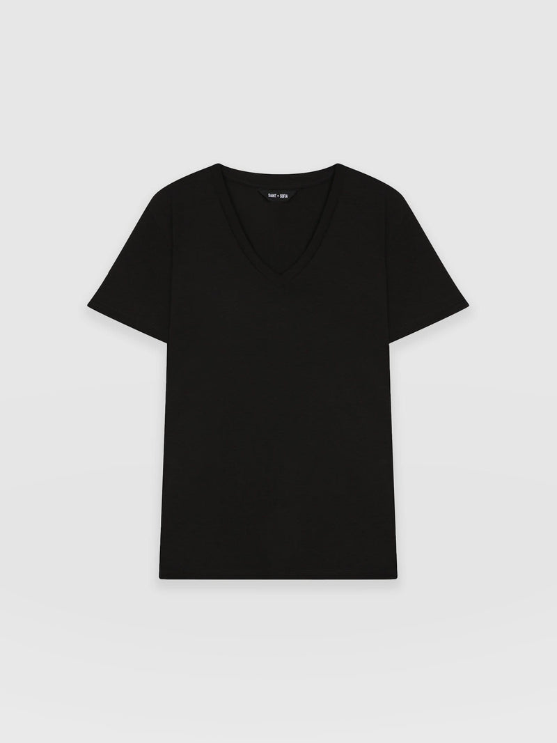 Apartment Tee Black - Women's T-Shirts | Saint + Sofia® USA