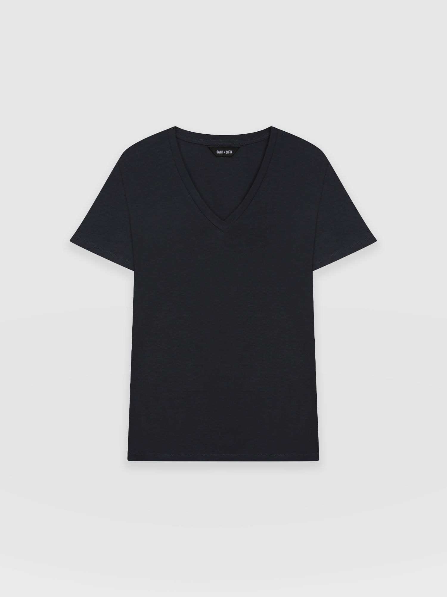 Apartment Tee Navy - Women's T-Shirts | Saint + Sofia® USA
