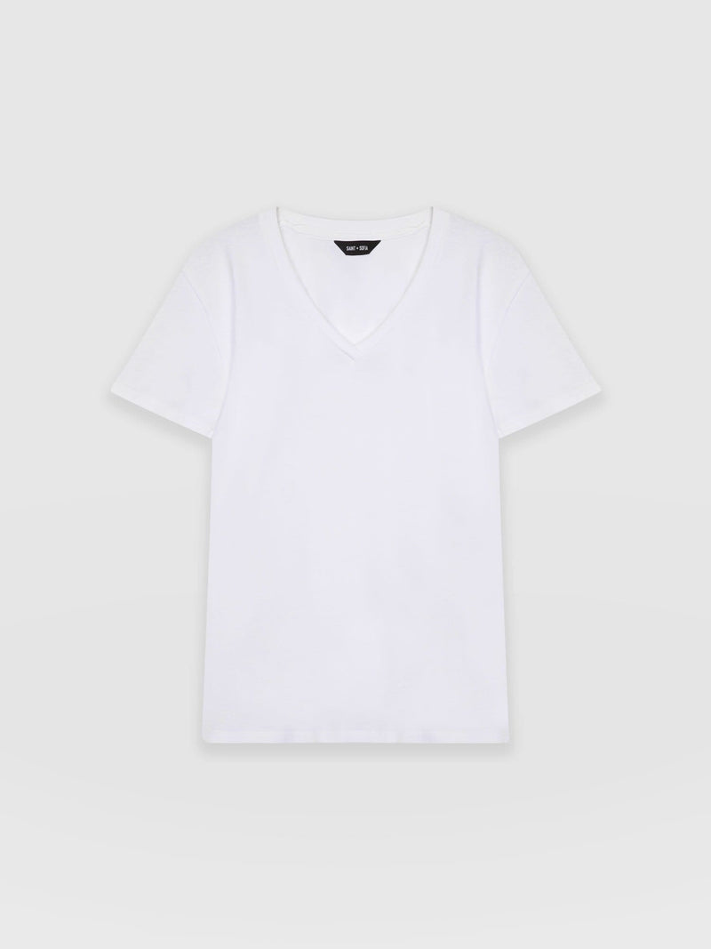Apartment Tee White - Women's T-Shirts | Saint + Sofia® USA
