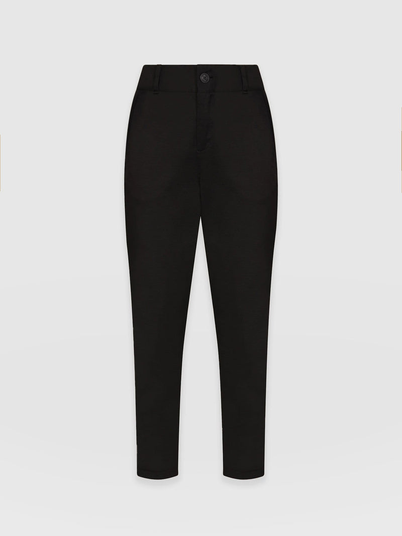 Eden Chino Black - Women's Pants | Saint + Sofia® USA