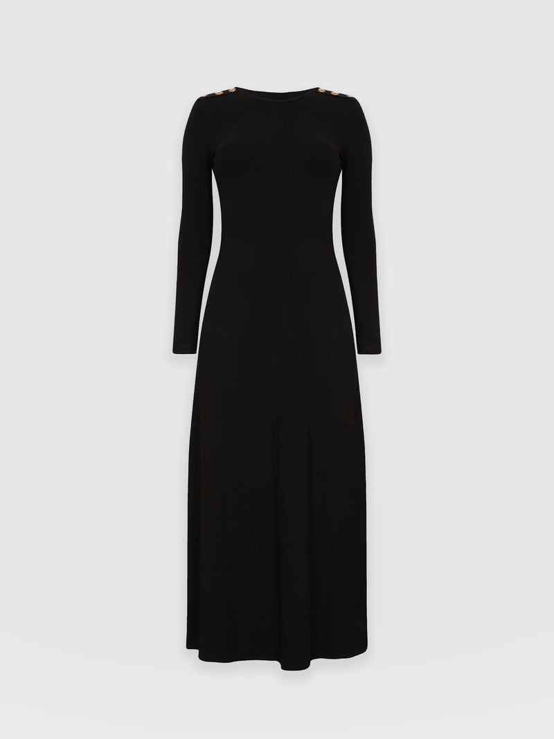 Runway Maxi Dress Black - Women's Dresses | Saint + Sofia® USA