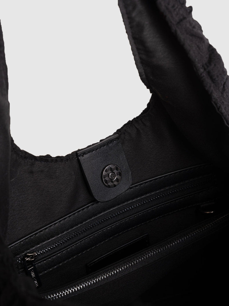Soho Shoulder Tote Bag Black - Women's Bags | Saint + Sofia® USA