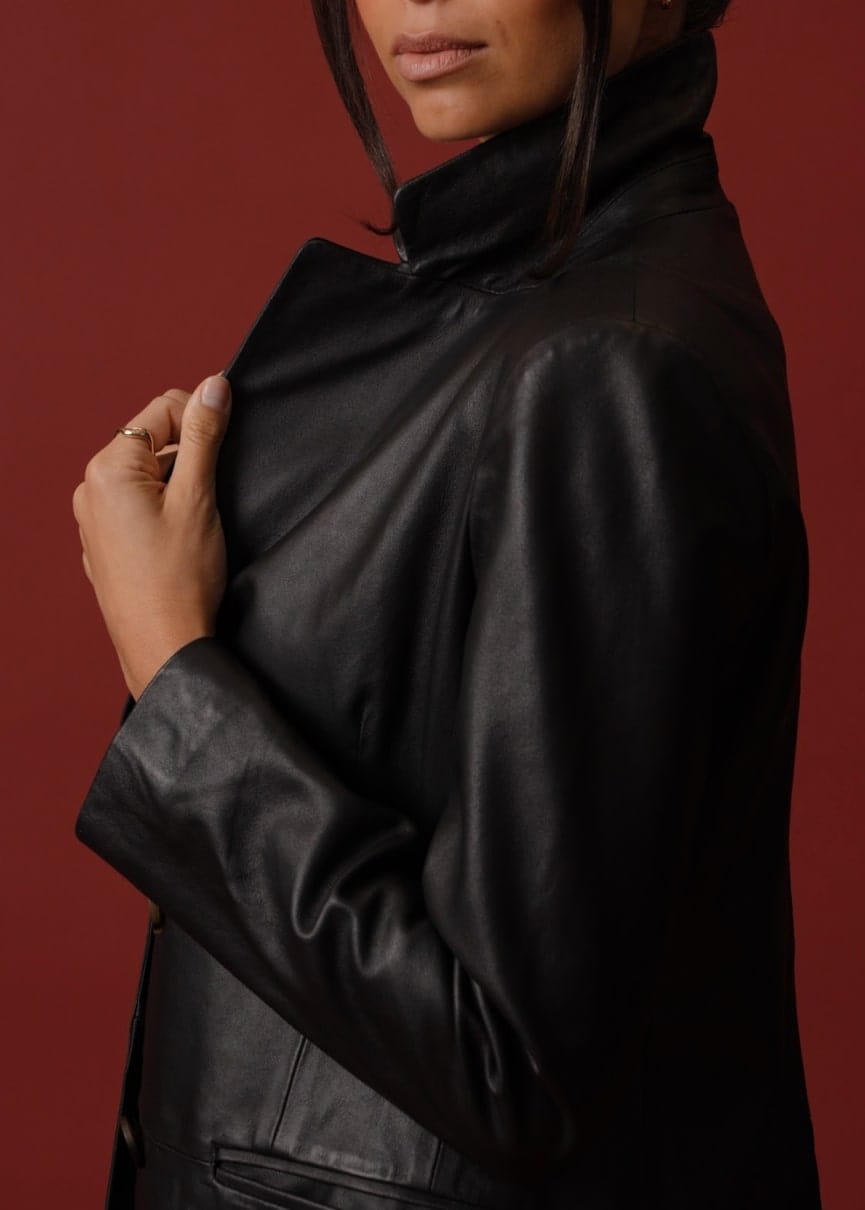 Colette Jacket - Red - Women's Jackets | Saint + Sofia® USA