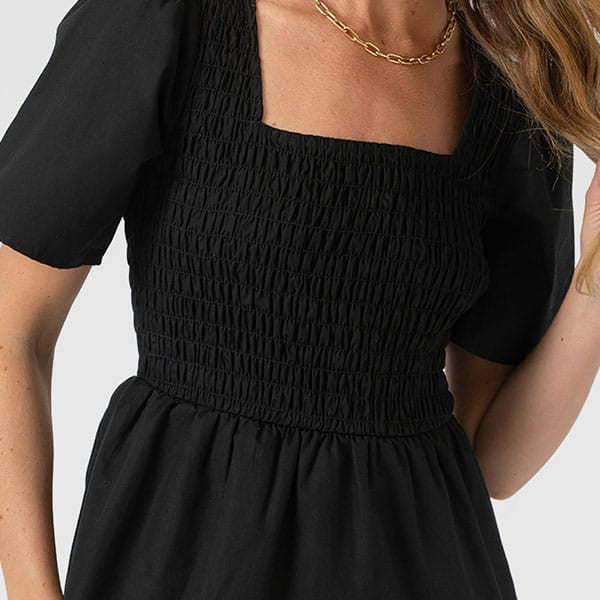 Shirred Bodice
