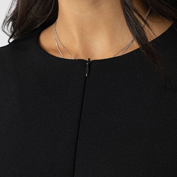 Zipped Neckline