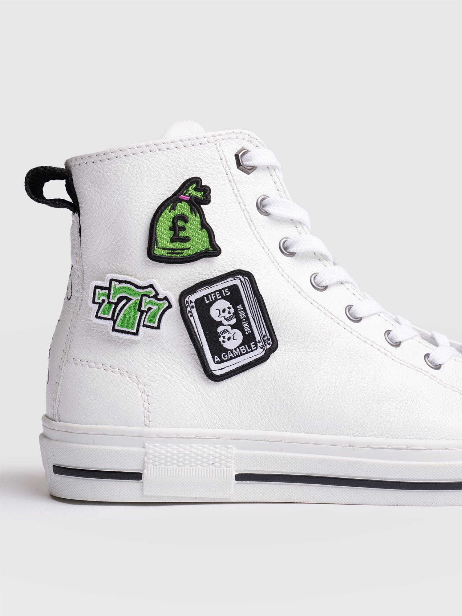 777 Sticker Badge - Green - Women's Accessories | Saint + Sofia® USA