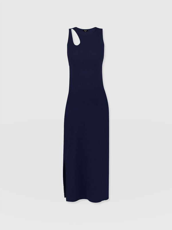 Axel Cut Out Dress - Navy