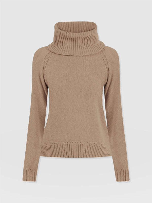 Cambridge Cashmere Sweater - Beige