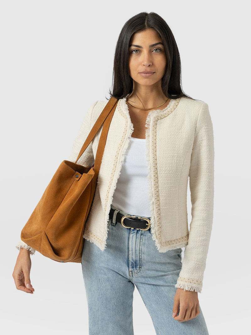 Rayner Jacket - Cream Bouclé