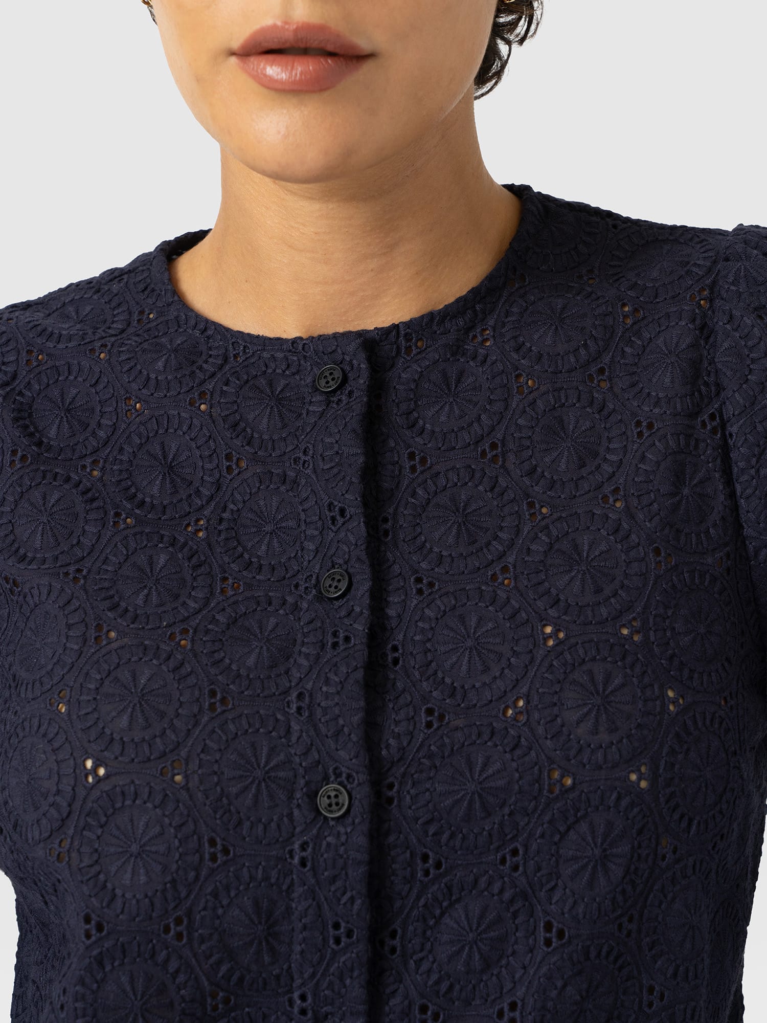 Tabitha Blouse - Navy
