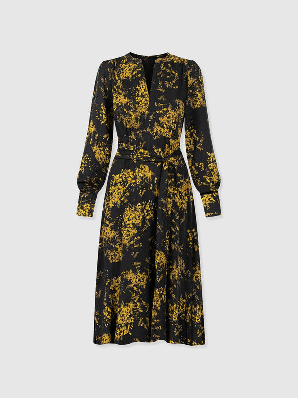 Adaline Zip Up Dress - Yellow Mimosa - Women's Dresses | Saint + Sofia® USA