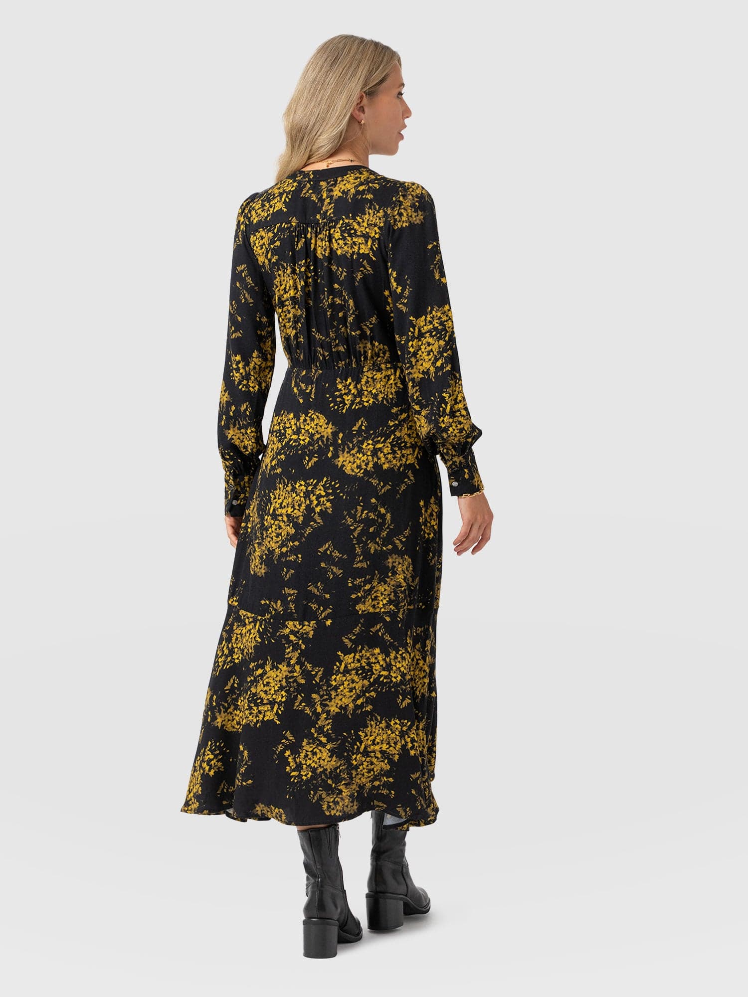 Adaline Zip Up Dress - Yellow Mimosa - Women's Dresses | Saint + Sofia® USA