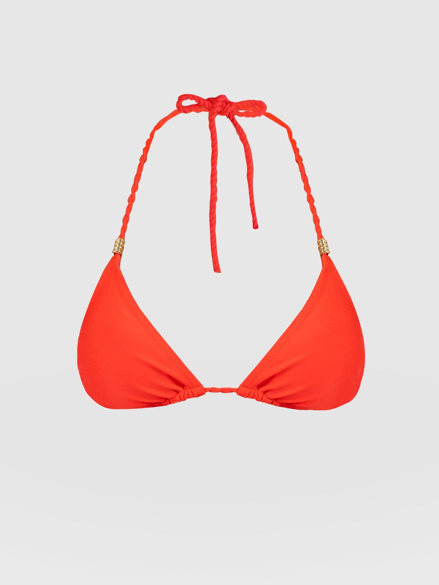 Alba Triangle Bikini Top Red - Women's Swimwear | Saint + Sofia® USA