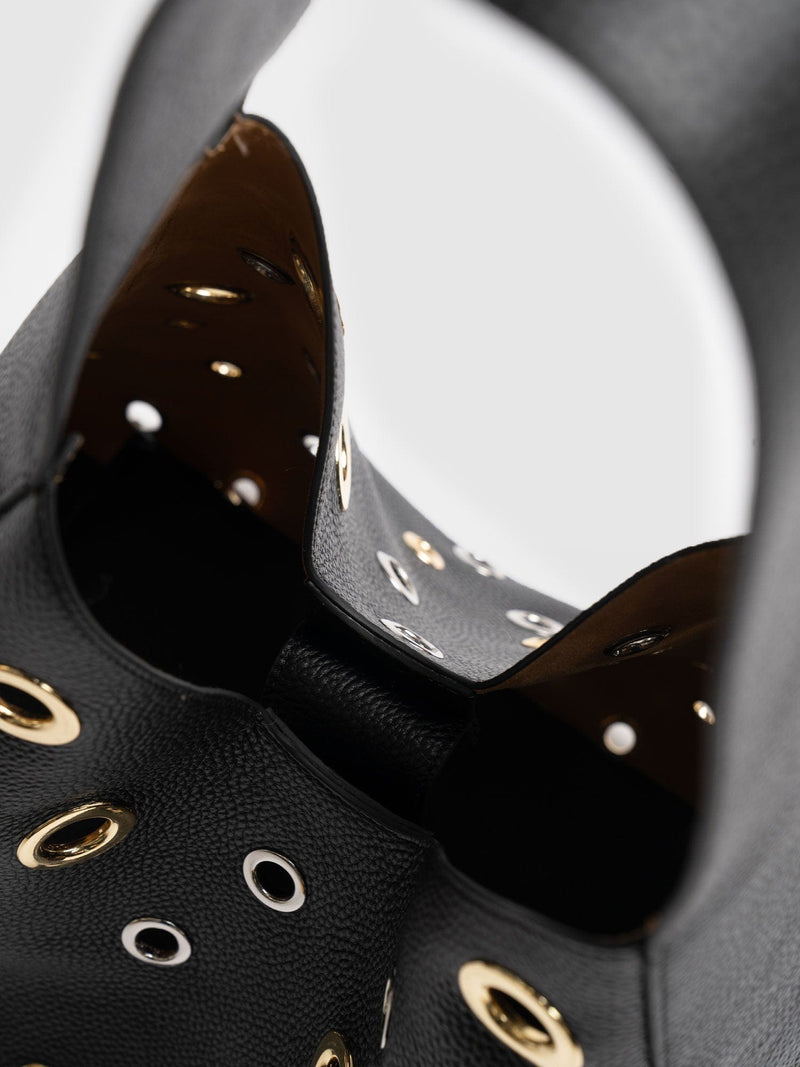 Allana Eyelet Bag - Black - Women's Handbags | Saint + Sofia® USA