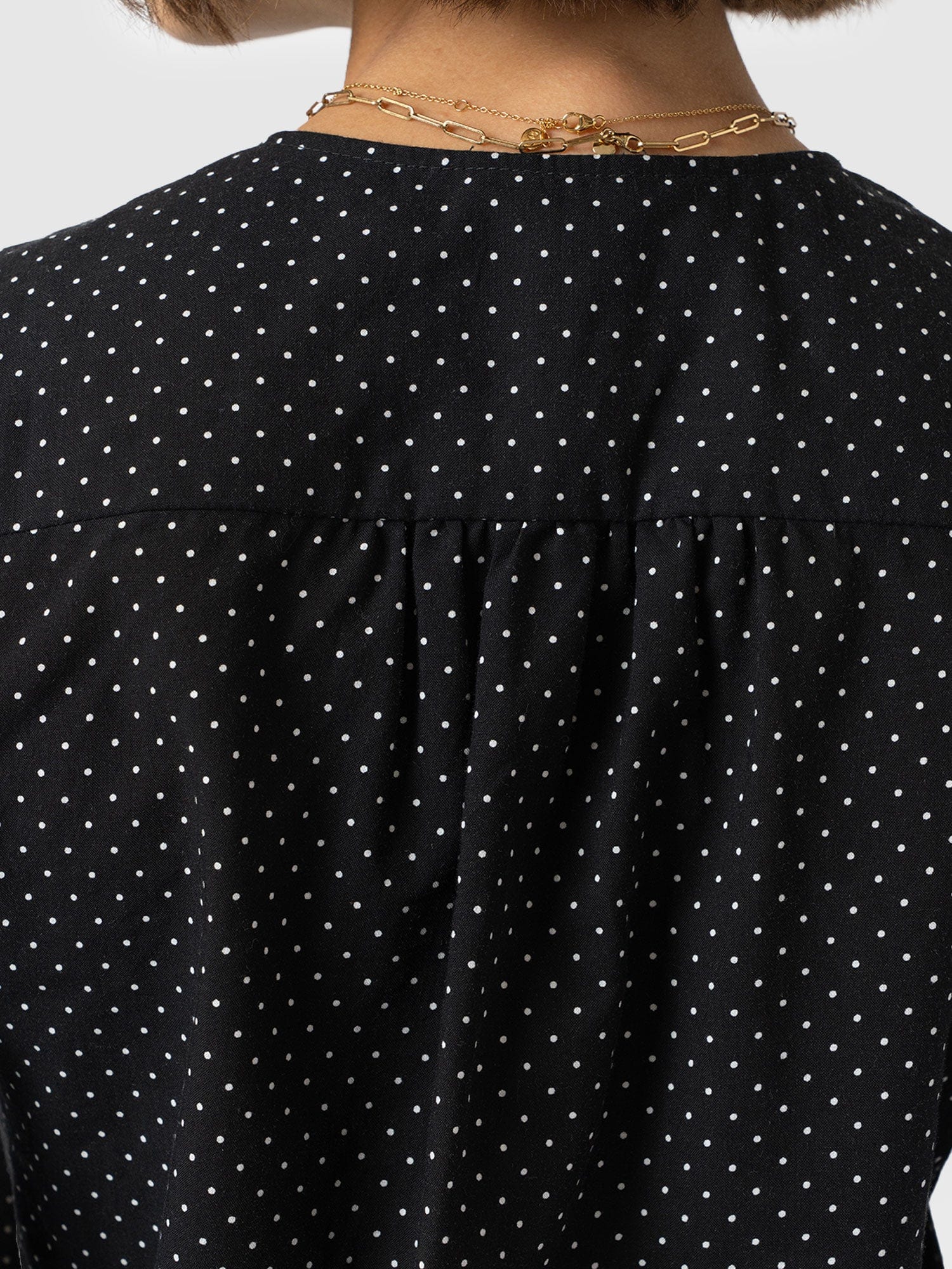 Amelie Blouse - Polka Dot - Women's Blouses | Saint + Sofia® USA