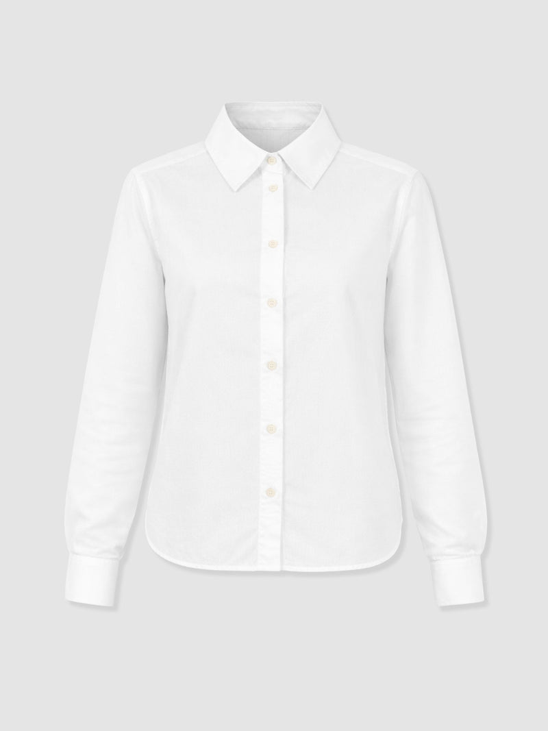 Anneliese Shirt - White - Women's Blouses | Saint + Sofia® USA