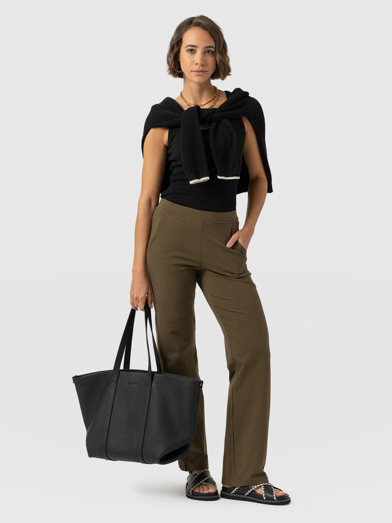 Apartment Pant Khaki - Women's Pants | Saint + Sofia® US