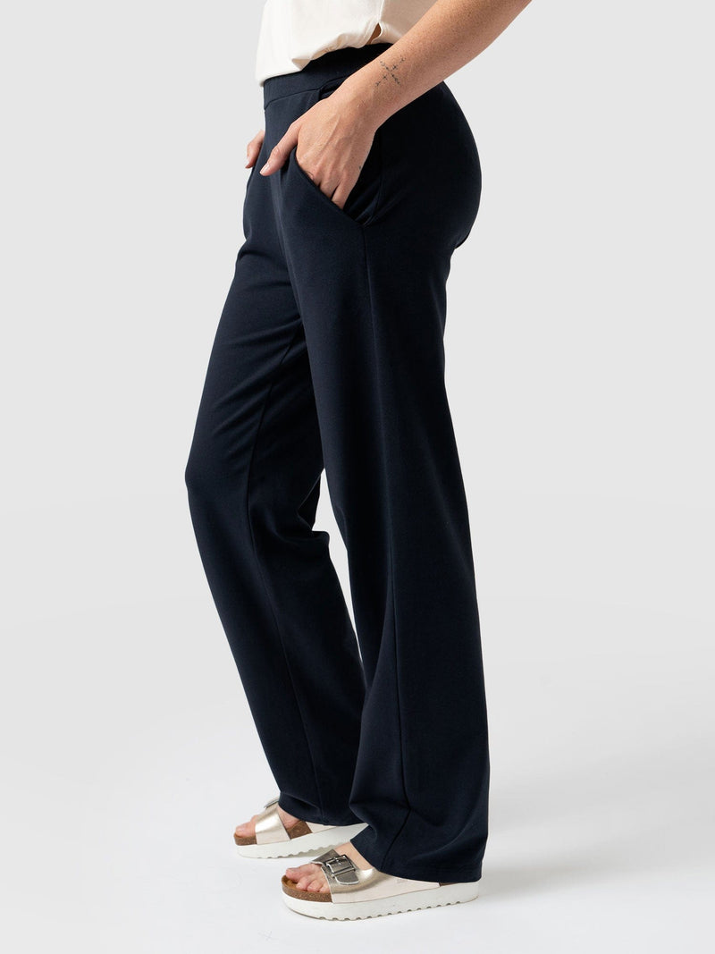 Apartment Pant Navy - Women's Pants | Saint + Sofia® USA