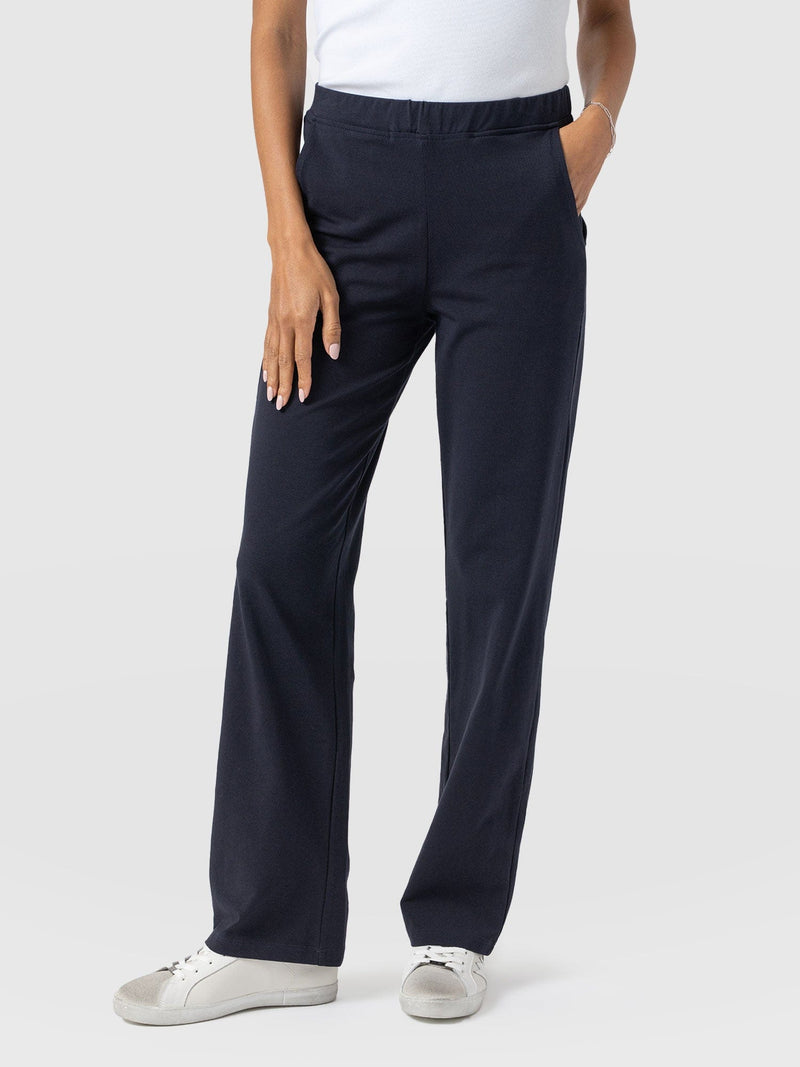 Apartment Pant Navy - Women's Pants | Saint + Sofia® USA