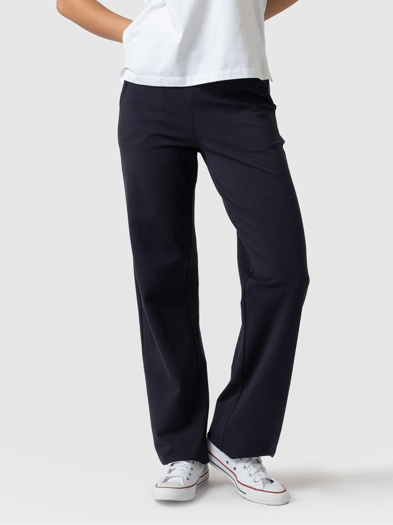 Apartment Pant Navy - Women's Pants | Saint + Sofia® USA