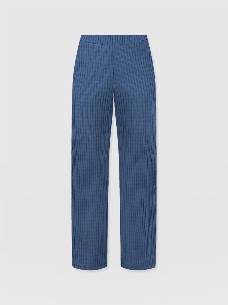 Apartment Pant Teal Rib - Women's Pants | Saint + Sofia® US