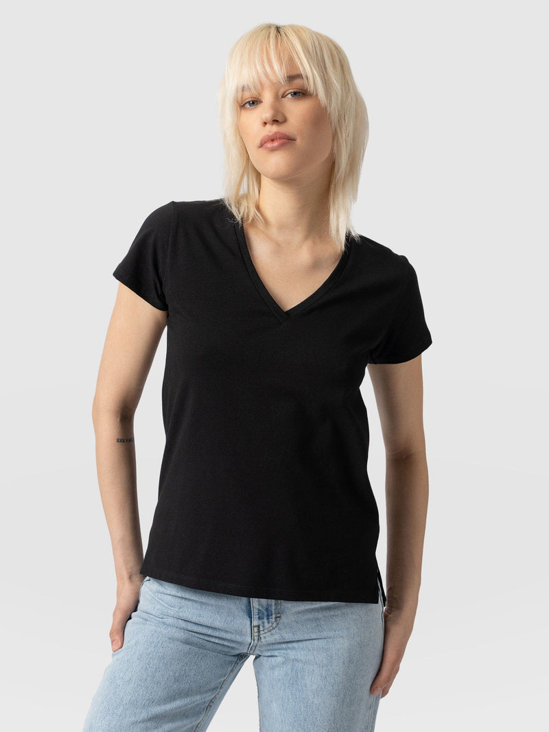 Apartment Tee Black - Women's T-Shirts | Saint + Sofia® USA