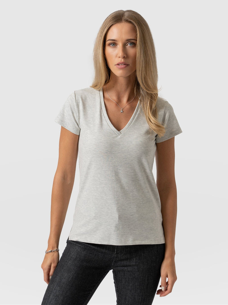 Apartment Tee Grey - Women's T-Shirts | Saint + Sofia® USA