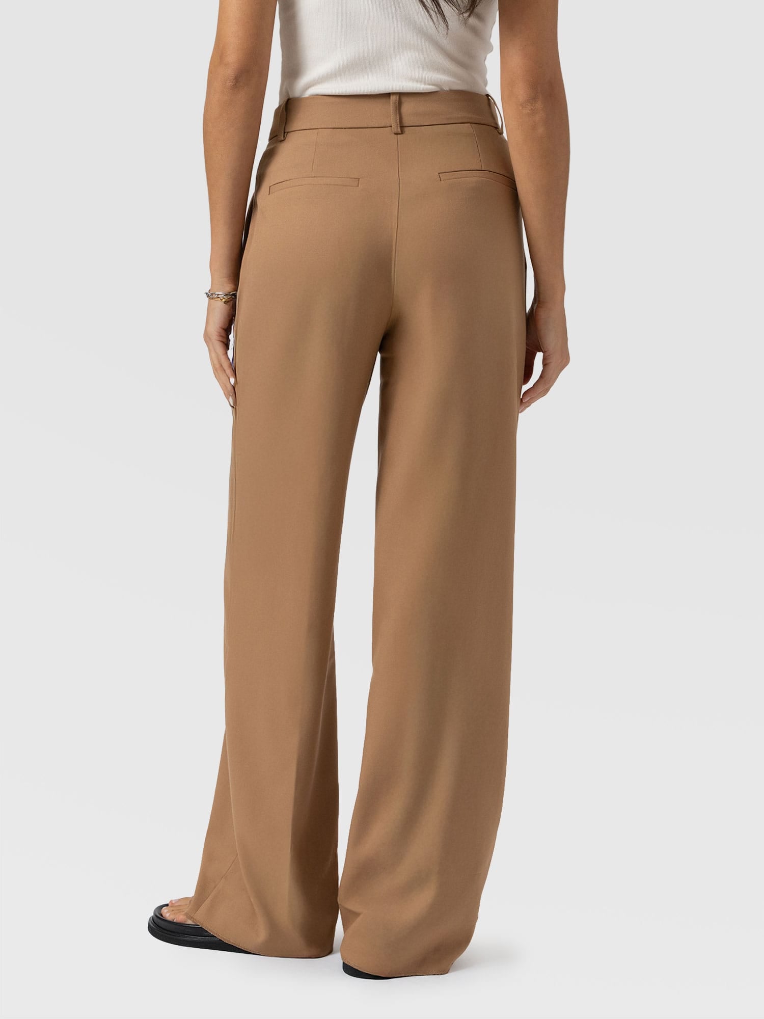 Argent Wide Leg Pant Camel - Women's Pants | Saint + Sofia® US