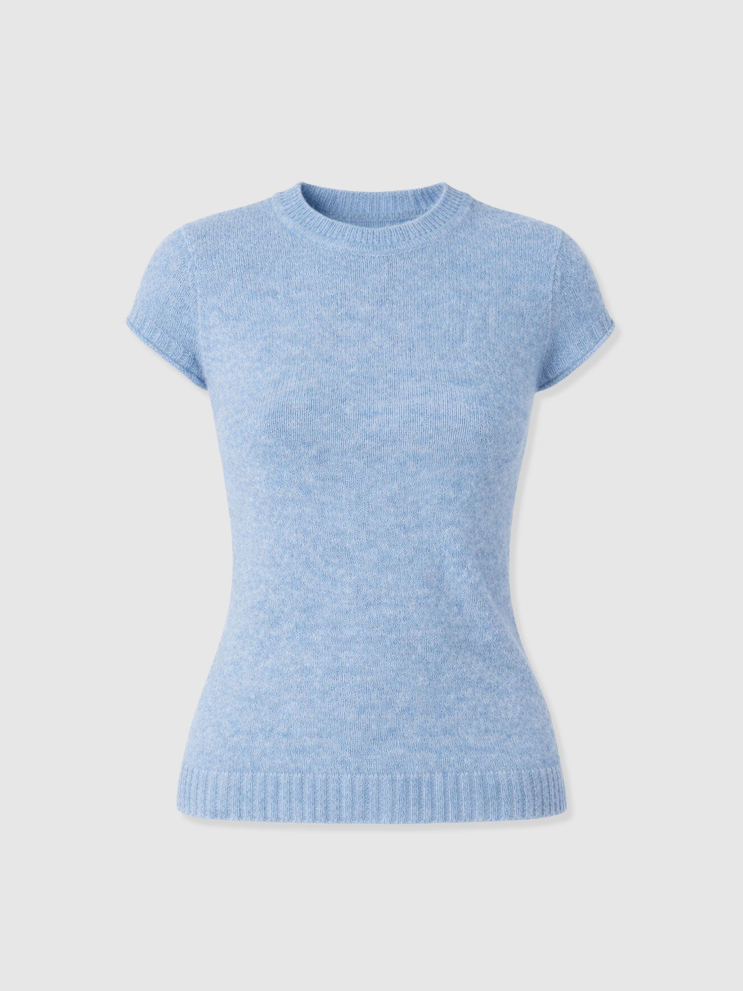 Ariella Baby Tee - Blue - Women's Sweaters | Saint + Sofia® USA