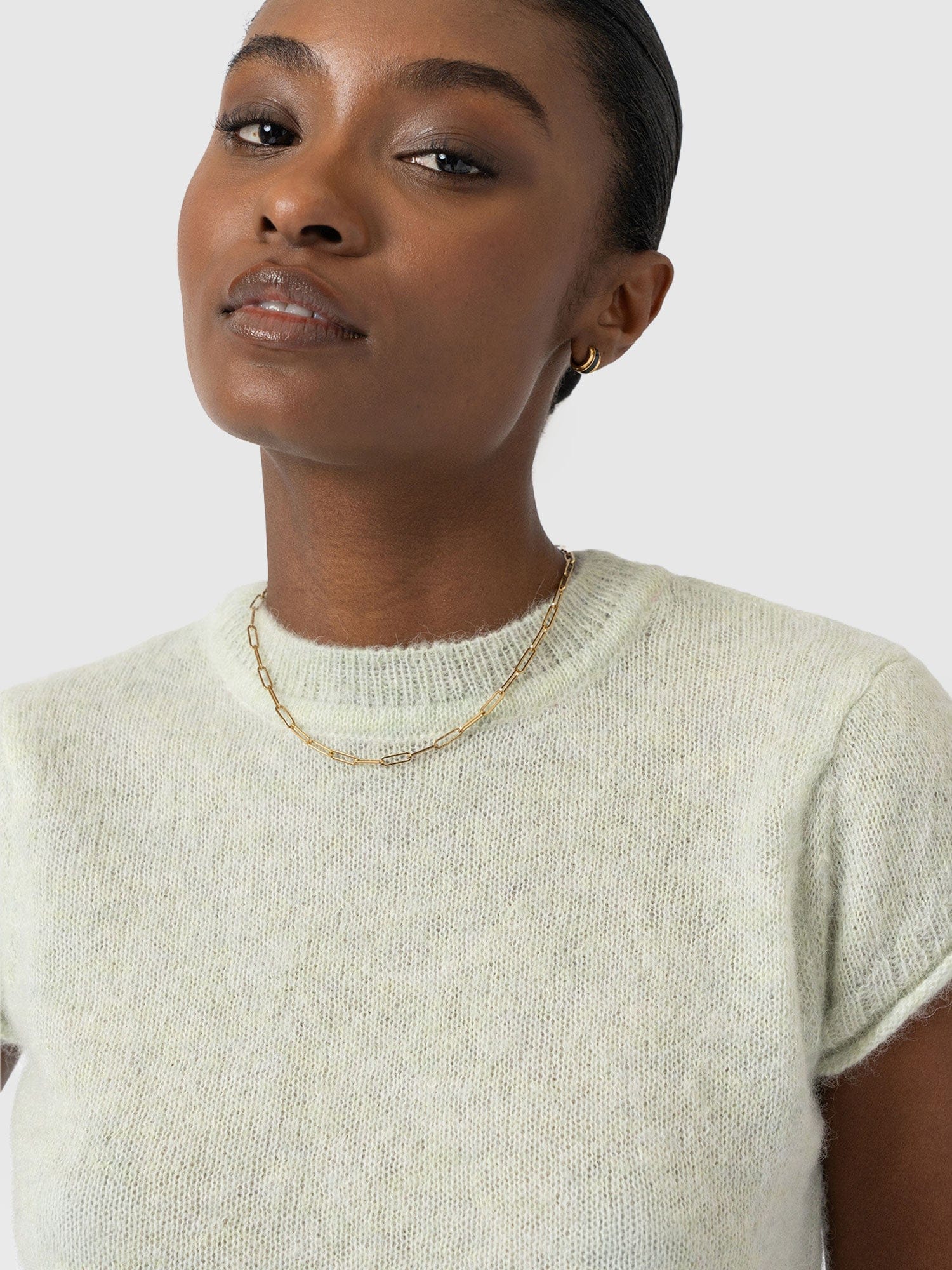 Ariella Baby Tee - Mint - Women's Sweaters | Saint + Sofia® USA