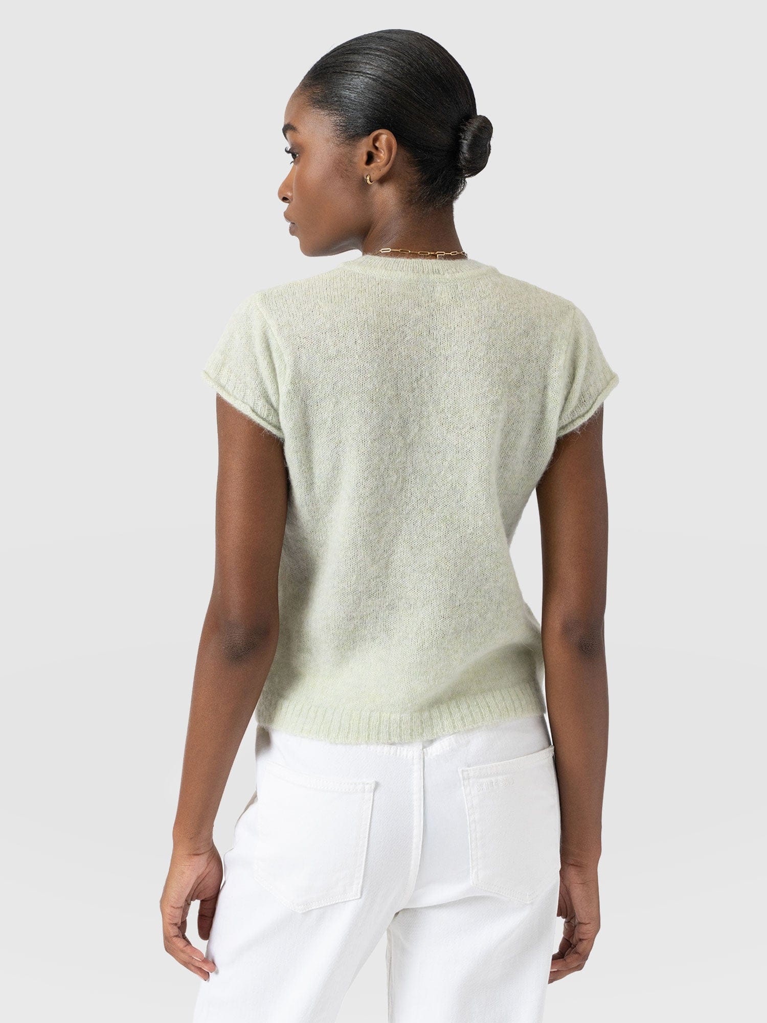 Ariella Baby Tee - Mint - Women's Sweaters | Saint + Sofia® USA