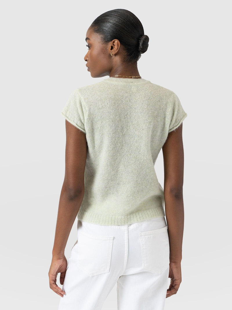 Ariella Baby Tee - Mint - Women's Sweaters | Saint + Sofia® USA