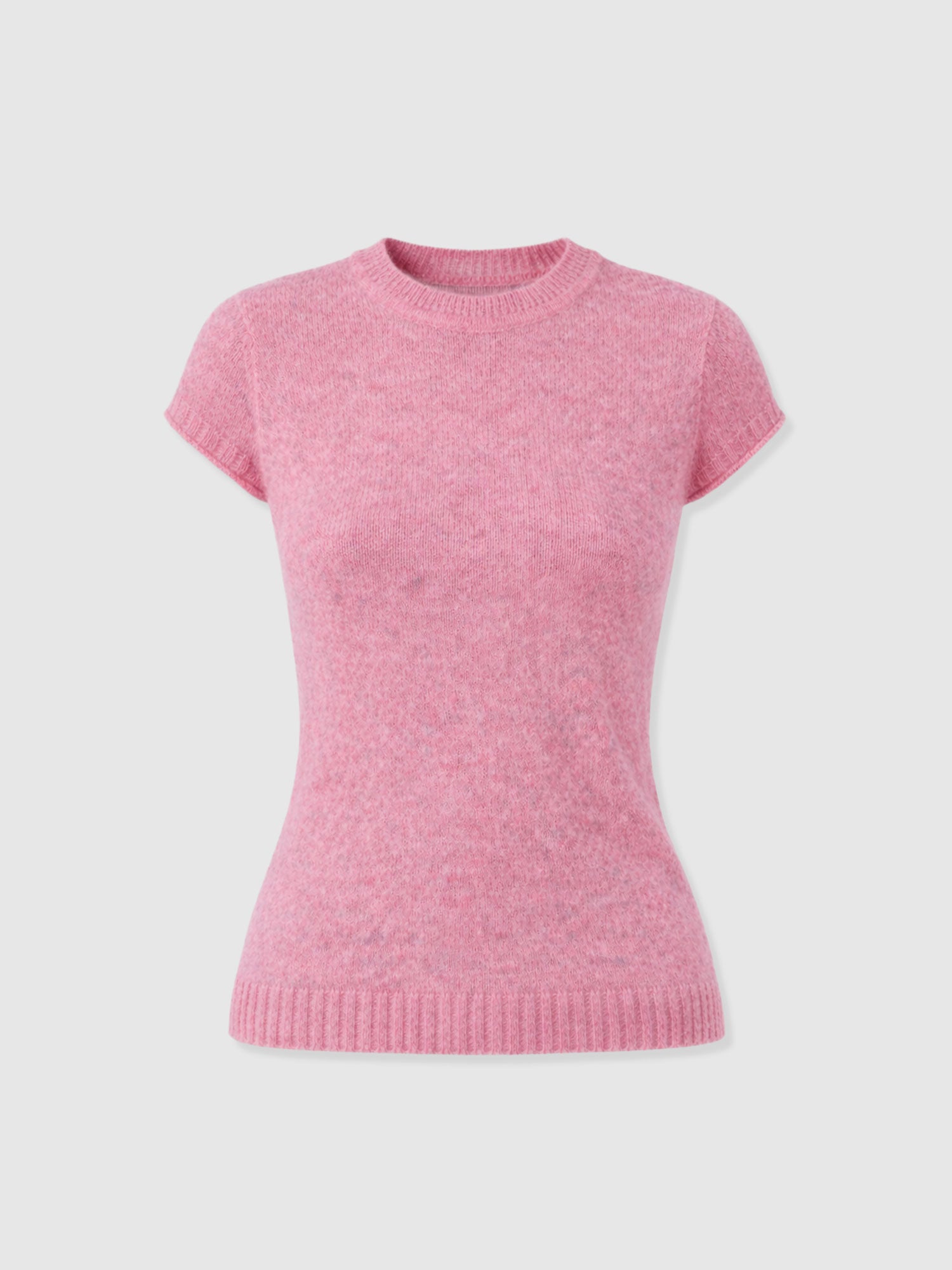 Ariella Baby Tee - Pink - Women's Sweaters | Saint + Sofia® USA