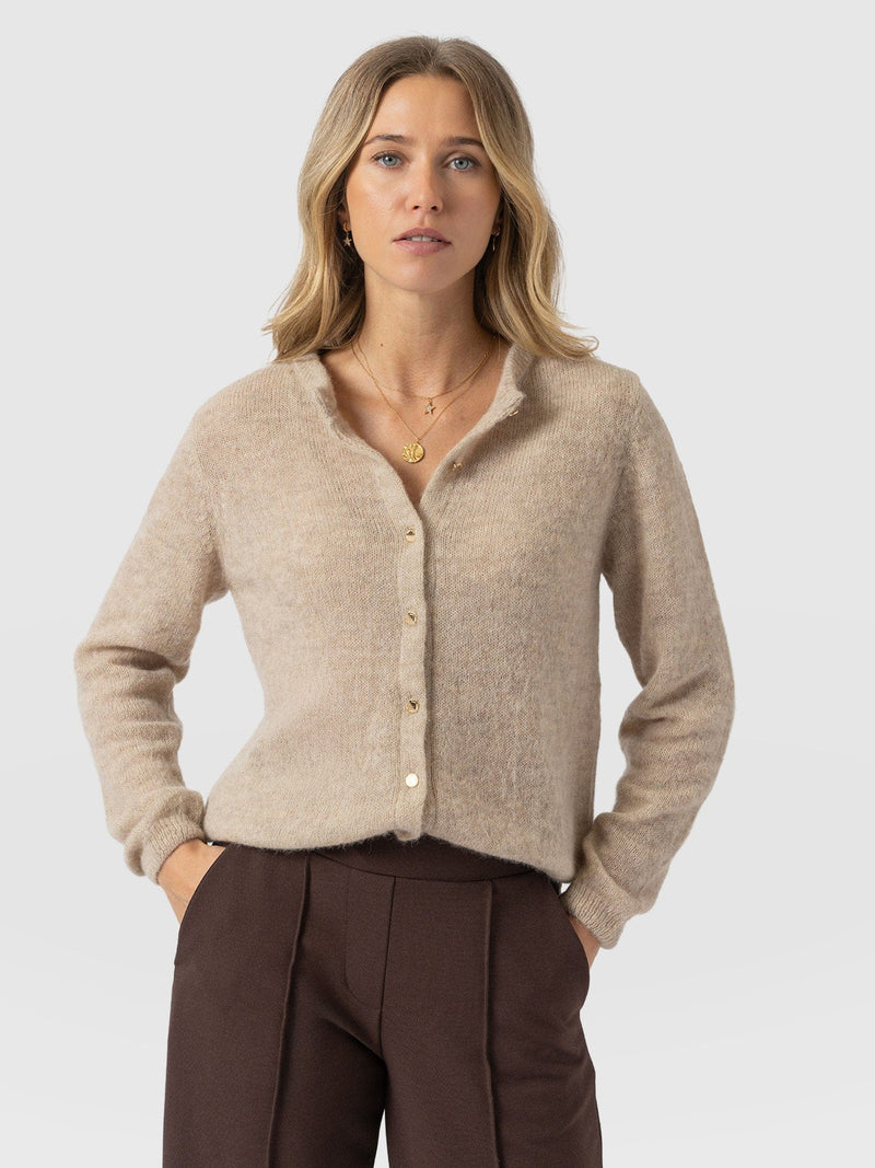 Ariella Cardigan Beige - Women's Cardigans | Saint + Sofia® US