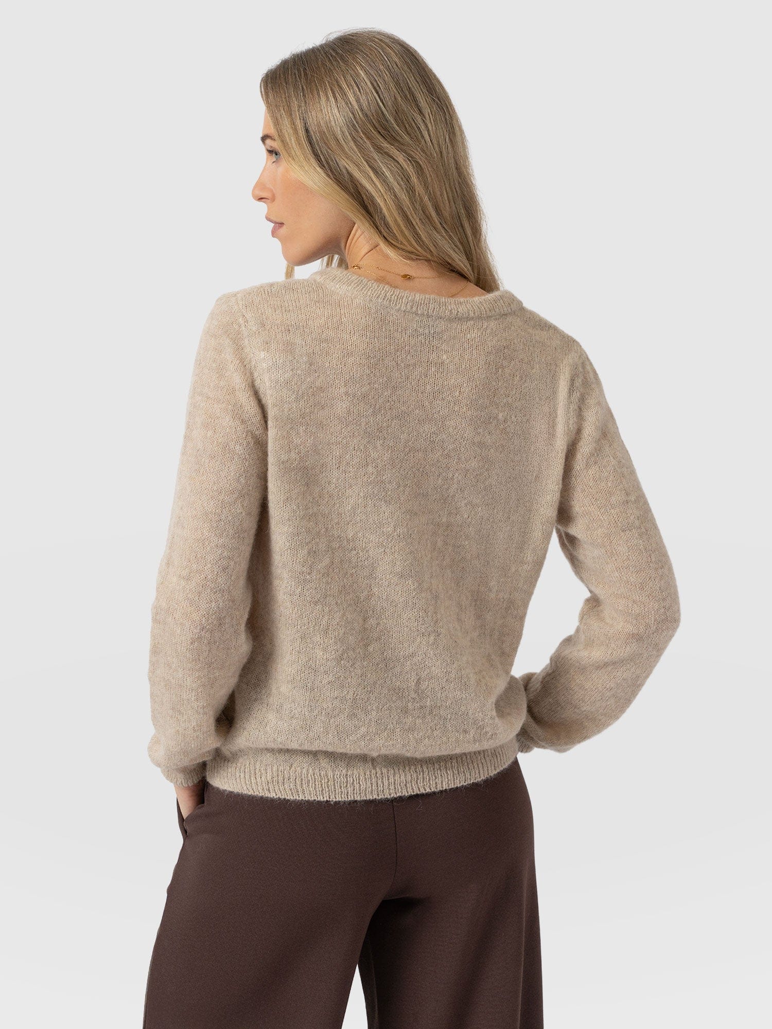 Ariella Cardigan Beige - Women's Cardigans | Saint + Sofia® US
